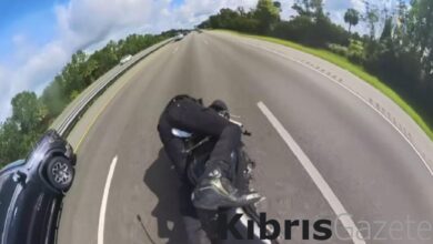 ABD'de feci motosiklet kazası: Sürücünün 20 kemiği kırıldı 7 abdde feci motosiklet kazasi surucunun 20 kemigi kirildi HaZyOSzW