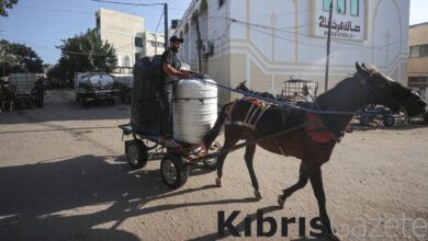 abluka altindaki gazzede su krizi yasaniyor BDgHMjAG