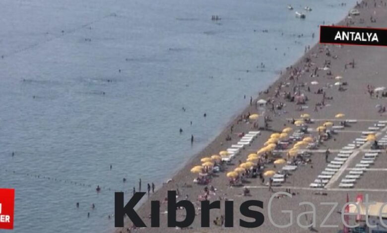 antalyada sahillerde yogunluk suruyor qGPtymPL