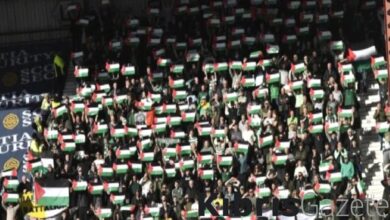 celtic taraftari filistini desteklemeyi surduruyor YOhCgkjT