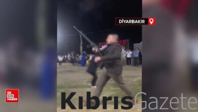 diyarbakirda dugunde havaya ates actigi anlari sosyal medyadan paylasti VuLdrtyJ