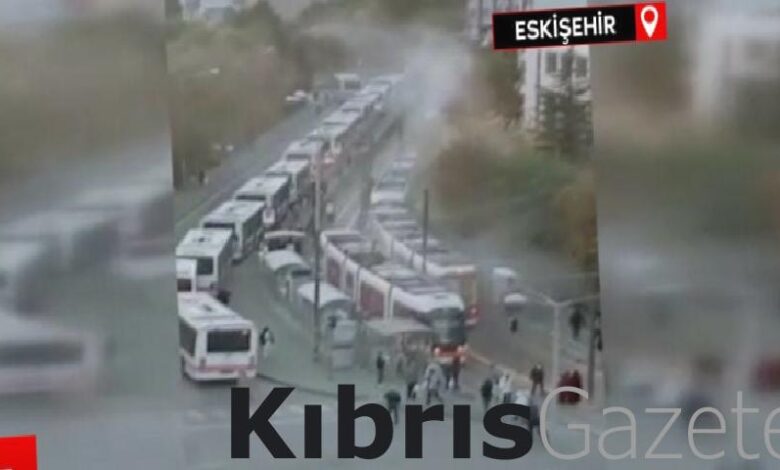 eskisehirde tramvayda cikan yangin panige neden oldu FYQpJifu