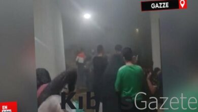 gazzede al quds hastanesinin cevresi bombalaniyor SPTRMX3d