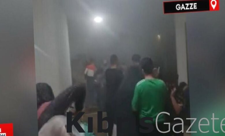 gazzede al quds hastanesinin cevresi bombalaniyor SPTRMX3d