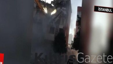 gungorende 6 katli bina yikim sirasinda coktu VCD7qKxS