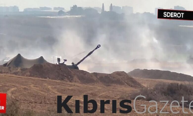 İsrail’den Gazze’ye yönelik topçu atışları görüntülendi 1 israilden gazzeye yonelik topcu atislari goruntulendi 9gtCqsi3
