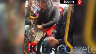 kolombiyada otobuse binen kadinin bacagina agda yaptigi anlar kKsrSPcY