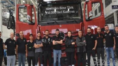 Mercedes, Türkiye’de 350 bininci kamyonu üretti 2 mercedes turkiyede 350 bininci kamyonu uretti ZpG4g9fL