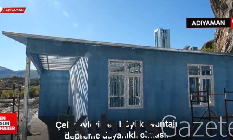adiyamanda 14 adet celikten koy evinin yapimina baslandi DviQjLd7