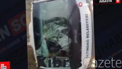 Amasya’da yolcu otobüsü devrildi 9 amasyada yolcu otobusu devrildi kcgH3WsT
