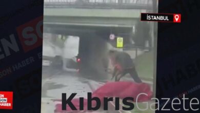 avcilarda bayrak hassasiyeti yagmurda yere dusen turk bayragini kaldirdi 8qxKfOL2