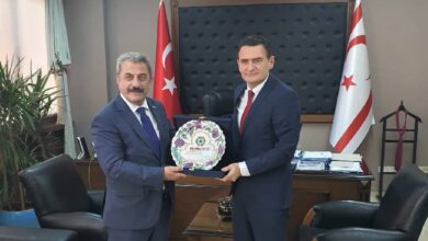Bakan Oğuz, Yusuf’u kabul etti 8 bakan oguz yusufu kabul etti qlMWvdFk