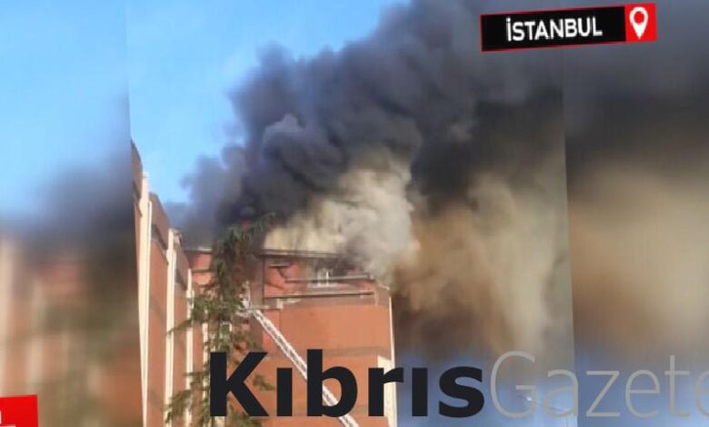 basaksehirde ayakkabi imalathanesinde yangin 3HJpdEii