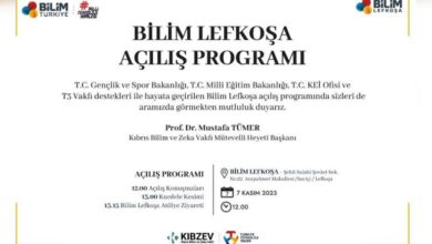 “Bilim Lefkoşa” yarın açılıyor 3 bilim lefkosa yarin aciliyor LHUdNZWt