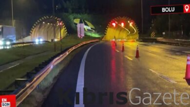 Bolu Dağı Tüneli'nin İstanbul yönü heyelan riskiyle kapatıldı 1 bolu dagi tunelinin istanbul yonu heyelan riskiyle kapatildi zCDRhV8s