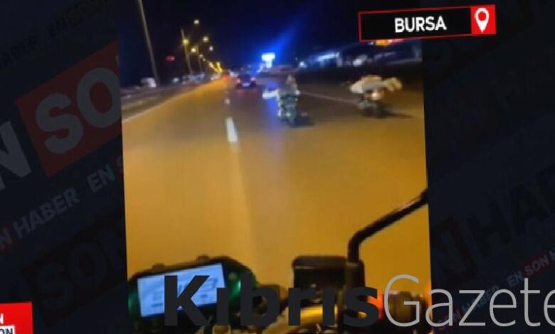 bursada 2 motosiklet surucusu yuzustu yatarak yaristi rwcq2DeN