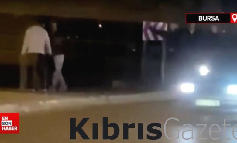 bursada yan bakma kavgasi kamerada GMBb521E