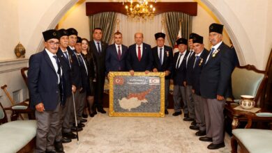 Cumhurbaşkanı Ersin Tatar, Kilis’ten gelen Kıbrıs Gazileri’ni kabul etti 6 cumhurbaskani ersin tatar kilisten gelen kibris gazilerini kabul etti aUGVbbp8