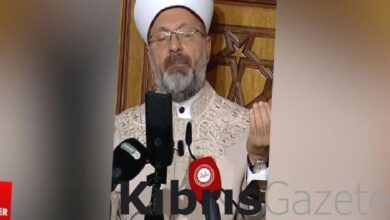 diyanet isleri baskani erbastan gazze icin dua 2CldecCL