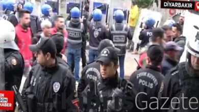 Diyarbakır’da izinsiz gösteri yapan HEDEP’lilere polis müdahalesi 2 diyarbakirda izinsiz gosteri yapan hedeplilere polis mudahalesi J2A3u8T4
