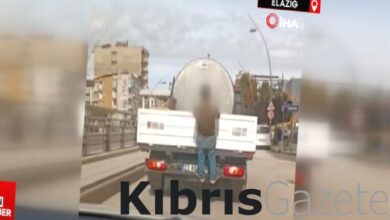 elazigda cocuklarin kamyonet arkasinda tehlikeli yolculugu E7aJgCLz