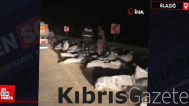 elazigda tonlarca yem tir dorsesinden yola sacildi JJdwJCBW