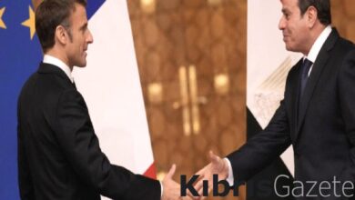 emmanuel macron ve abdulfettah es sisi gazzeyi gorustu AAnGR1WC