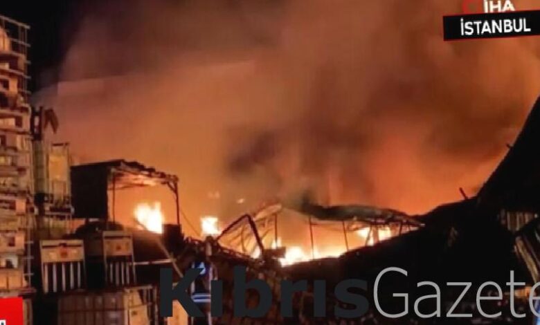 esenyurtta kimyasal madde deposunda yangin iFrObK42