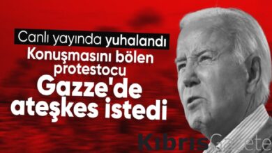 Filistin'i destekleyen protestocu Joe Biden'ı yuhaladı! Ateşkes istedi 2 filistini destekleyen protestocu joe bideni yuhaladi ateskes istedi pdVE3wxp