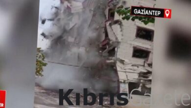 Gaziantep'te ağır hasarlı 7 katlı bina yıkım sırasında çöktü 9 gaziantepte agir hasarli 7 katli bina yikim sirasinda coktu ImvIUpQM