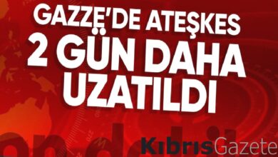 gazzede ateskes 2 gun uzatildi 96KS6OK6