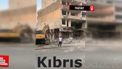 hatayda kontrollu yikim sirasinda bina coktu kB4iW8wd
