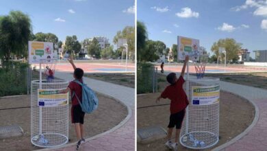 İlkokullara basket potası şeklindeki “Atık Ayrıştırma Kutuları” kazandırıldı 2 ilkokullara basket potasi seklindeki atik ayristirma kutulari kazandirildi nctxTBGT