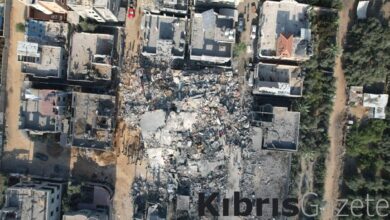 İsrail bombardımanı binaları yerle bir ediyor: Havadan görüntülendi 1 israil bombardimani binalari yerle bir ediyor havadan goruntulendi TFE55v2b