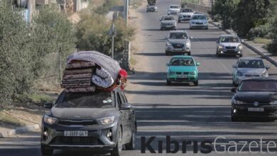 İsrail, Gazze'nin güneyine giden sivillerden orayı da terk etmelerini istedi 7 israil gazzenin guneyine giden sivillerden orayi da terk etmelerini istedi M7fIAth6