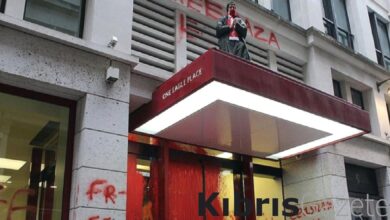 İsrail'e askeri malzeme satan şirkete kırmızı boyalı saldırı 1 israile askeri malzeme satan sirkete kirmizi boyali saldiri ALa9i16n