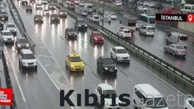 istanbulda yagmurun da etkisiyle trafik yogunlugu yuzde 80e cikti u4irBplm