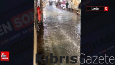 İzmir'de her yağmur sonrası aynı manzara: Cadde ve çarşıları su bastı 1 izmirde her yagmur sonrasi ayni manzara cadde ve carsilari su basti 7H3hawHq