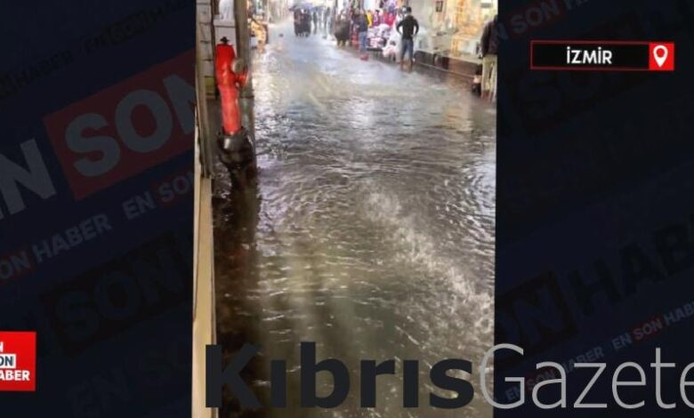 izmirde her yagmur sonrasi ayni manzara cadde ve carsilari su basti 7H3hawHq