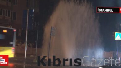 kadikoyde su borusu patladi fiskiran su saatlerce sokaklara akti wXA7MuE4