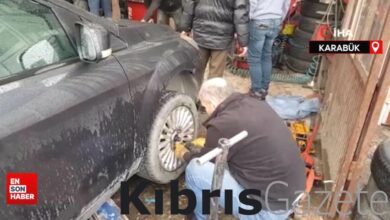 karabukte kar yagisina hazirliksiz yakalanan suruculer oto lastikcilere akin etti 3ieiPAJZ