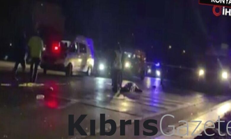 konyada otomobil karsiya gecenlere carpti 3XNmKg99