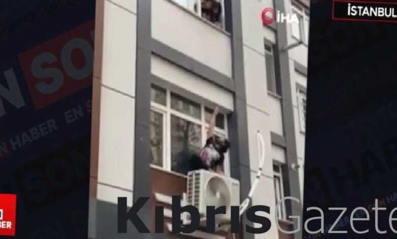 kucukcekmecede kavga camdan atlayan bir kisi oldu Jy9FhREj