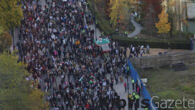 Londra'da Filistin'e destek yürüyüşü: 300 bin kişi katıldı 10 londrada filistine destek yuruyusu 300 bin kisi katildi mSIiCsjx