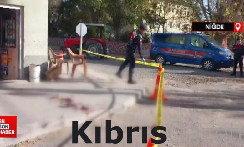 nigdede husumetlisini demir cubukla oglunu tabancayla yaraladi phJAfjud