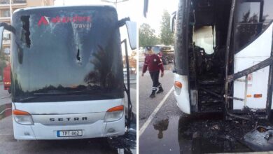 Otobüs bir anda alev aldı 2 otobus bir anda alev aldi hQ5ENjkQ