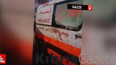 saldiriya ugrayan ambulanslar refah kapisina hasta tasiyordu 86pk5Nl7