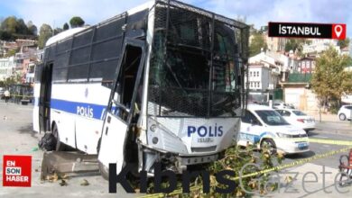 sariyerde polisleri tasiyan otobus denize dusme tehlikesi atlatti sJQph8Au