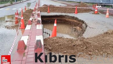 Siirt'te sağanak yağış sonucu yol çöktü 10 siirtte saganak yagis sonucu yol coktu OMM5sRwP