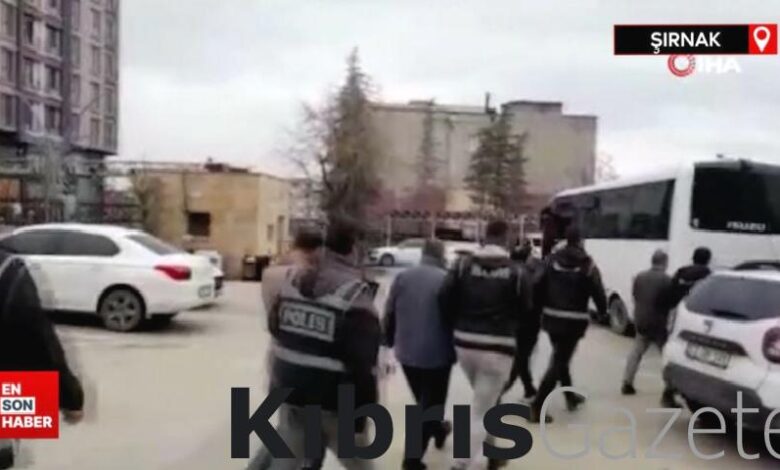 sirnakta asayis ve kacakcilik operasyonu pP5ebgWd